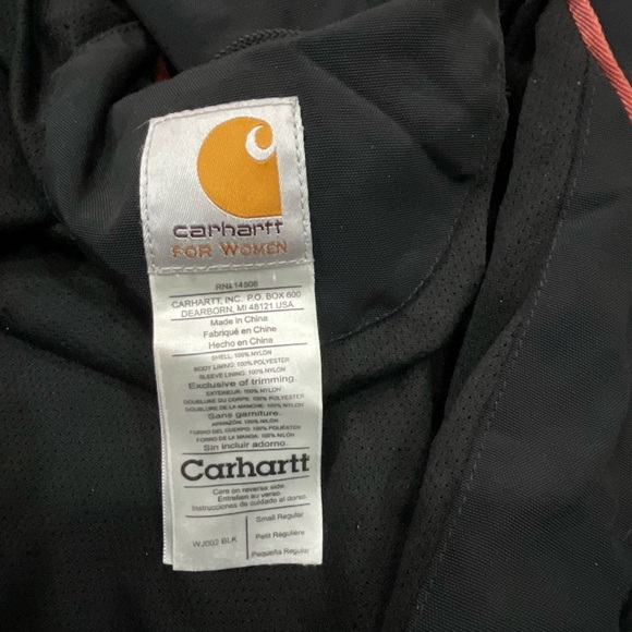 Carhartt Women's Waterproof Breathable  Jacket in Black - Picture 13 of 13